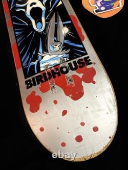 SUPER RARE VINTAGE Andrew Reynolds Ghostface Screamer Birdhouse Skateboard Deck