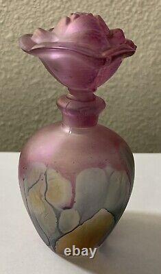 SUPER RARE VINTAGE Art Deco Vanity Perfume Bottle Nouveau Art Retro MCM Delicate