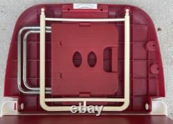 SUPER RARE VINTAGE BUDWEISER COOLER With2 FLIP OUT TABLE TOPS AND 2 CHAIRS