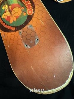 SUPER RARE VINTAGE Blind Skateboard Deck Slick Bee Reaper 1996 Model