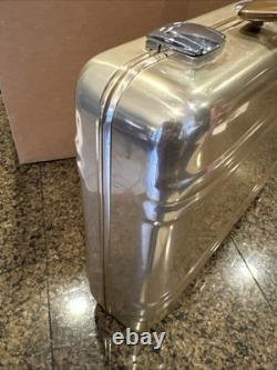SUPER RARE VINTAGE GOLD Zero Halliburton Attache Briefcase EXCELLENT CONDITION
