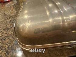 SUPER RARE VINTAGE GOLD Zero Halliburton Attache Briefcase EXCELLENT CONDITION
