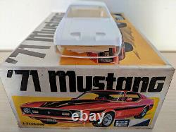 SUPER RARE! VINTAGE MPC 1971 MUSTANG MACH I Model Kit GORGEOUS LQQK