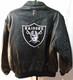SUPER RARE VINTAGE Pro Player Raiders Leather Jacket Size XL WITH TAGS