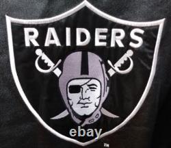 SUPER RARE VINTAGE Pro Player Raiders Leather Jacket Size XL WITH TAGS