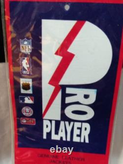 SUPER RARE VINTAGE Pro Player Raiders Leather Jacket Size XL WITH TAGS