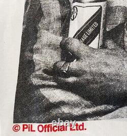 SUPER RARE VINTAGE Public Image Ltd PIL John Lydon T-Shirt, Lightweight Slim Fit