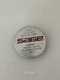 SUPER RARE VINTAGE SAGE LL 5wt 8'6in FLY ROD