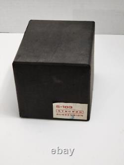 SUPER RARE VINTAGE SYNCRON S-103 Shockmount for microphone NOS Neumann