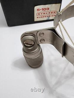 SUPER RARE VINTAGE SYNCRON S-103 Shockmount for microphone NOS Neumann