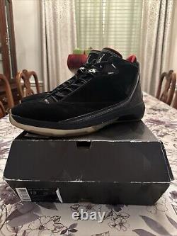 SUPER RARE VINTAGE SZ 13- Air Jordan 22 OG'Black Varsity Red' (315299-001) 2006