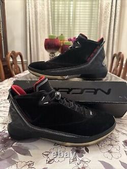 SUPER RARE VINTAGE SZ 13- Air Jordan 22 OG'Black Varsity Red' (315299-001) 2006