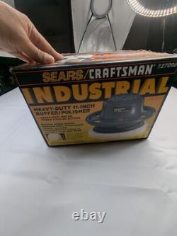 SUPER RARE VINTAGE Sears Craftsman Industrial 11 Buffer Polisher 927098 with Box