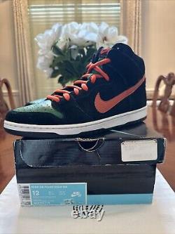 SUPER RARE VINTAGE Sz 12 Dunk Low Premium SB'Roller Derby' (305050-009) 2011