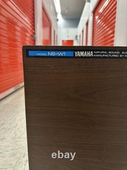 SUPER RARE VINTAGE Yamaha NS-W1 Super Subwoofer Original UNTESTED