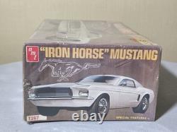 SUPER RARE Vintage 1/25 AMT IRON HORSE MUSTANG T267 NOS FACTORY SEALED 1970s