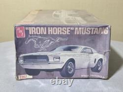 SUPER RARE Vintage 1/25 AMT IRON HORSE MUSTANG T267 NOS FACTORY SEALED 1970s