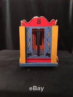 SUPER RARE Vintage 1930's Fisher Price #202 Woodsy Circus Wagon
