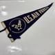 SUPER RARE Vintage 1930's US Air Forces Military Original Pennant Banner WWII