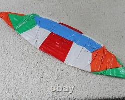 SUPER RARE! Vintage 1960`s Multi-Color 30 Inflatable VOLLEYBALL Beach Ball