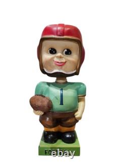 SUPER RARE! Vintage 1960's Original Authentic Football #1 Bobblehead READ! 