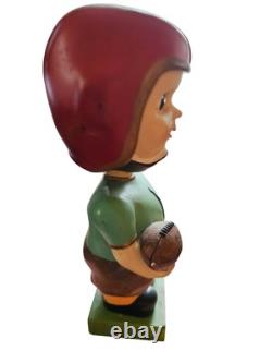 SUPER RARE! Vintage 1960's Original Authentic Football #1 Bobblehead READ! 