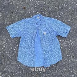 SUPER RARE Vintage 1980's Vision Street Wear AOP Skull Print Cotton Surf Ska