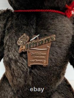 SUPER RARE Vintage 1985 Althans Germany Plush Bear Signed Ltd Edition 94/125