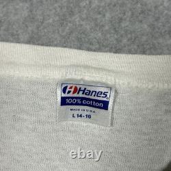 SUPER RARE Vintage 1985 Lego K-Mart T-Shirt Single Stitch Kids Large Size 14-16