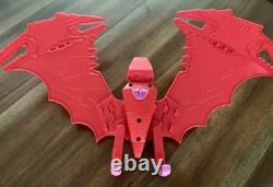 SUPER RARE! Vintage! 1987 LARGE Silverhawks Sky-Shadow Complete & Works