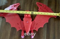 SUPER RARE! Vintage! 1987 LARGE Silverhawks Sky-Shadow Complete & Works