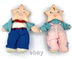 SUPER RARE Vintage 1988 Hamilton Gifts Starlings Dolls Boy & Girl Set 7