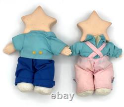 SUPER RARE Vintage 1988 Hamilton Gifts Starlings Dolls Boy & Girl Set 7