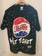 SUPER RARE Vintage 1990s Pepsi Pepsi-Cola Wet T-Shirt All Over Print Shirt sz M