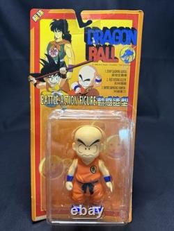 SUPER RARE- Vintage 1996 Ban Dai Dragon Ball Fast Kicking Krillin KLILYN Figure