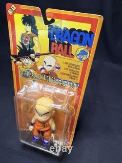 SUPER RARE- Vintage 1996 Ban Dai Dragon Ball Fast Kicking Krillin KLILYN Figure