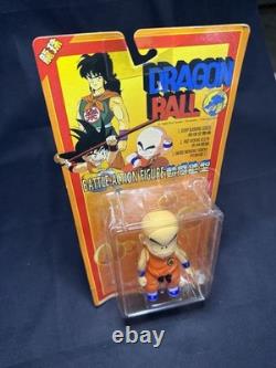 SUPER RARE- Vintage 1996 Ban Dai Dragon Ball Fast Kicking Krillin KLILYN Figure