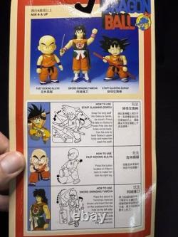 SUPER RARE- Vintage 1996 Ban Dai Dragon Ball Fast Kicking Krillin KLILYN Figure