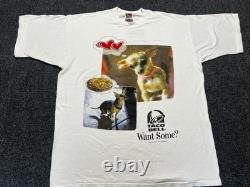 SUPER RARE Vintage 1998 Taco Bell Chihuahua Shirt Men's Size XL