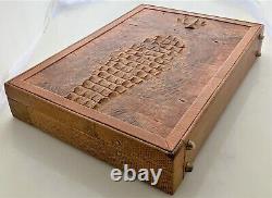 SUPER RARE Vintage 2 Exotic Skins Briefcase purchased in Egypt in 1988 for $500