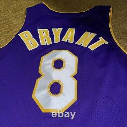 SUPER RARE Vintage 2000 OG Nike LA Lakers Kobe Bryant #8 Swingman Jersey SizeXL