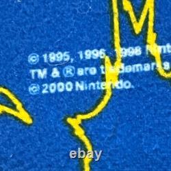 SUPER RARE! Vintage 2000 Pokemon x Pikachu Catch'em All Kids Bean Bag Chair