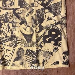 SUPER RARE Vintage 2001 Supreme Porn Ads All Over Print Shirt XL