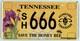 SUPER RARE Vintage 2019 N. O. S. Tennessee License Plate SAVE THE HONEY BEE SH666