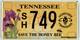 SUPER RARE Vintage 2019 N. O. S. Tennessee License Plate SAVE THE HONEY BEE SH749