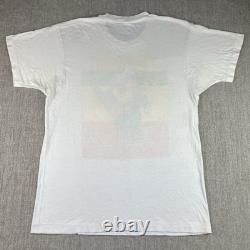 SUPER RARE! Vintage 70s Lionheart Comic Book T Shirt Large L African Superhero