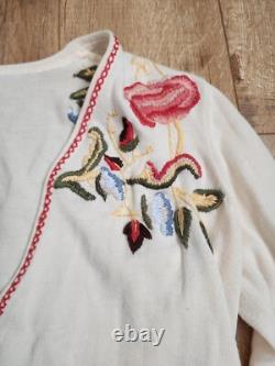 SUPER RARE Vintage 70s Polo Jeans Ralph Lauren Embroidered Cropped Knit Top M SUPER RARE Vintage 70s Polo Jeans Ralph Lauren Embroidered Cropped Knit Top M