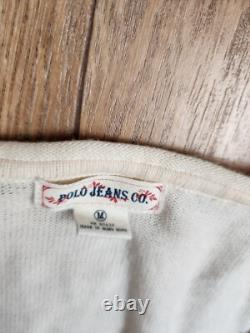 SUPER RARE Vintage 70s Polo Jeans Ralph Lauren Embroidered Cropped Knit Top M SUPER RARE Vintage 70s Polo Jeans Ralph Lauren Embroidered Cropped Knit Top M