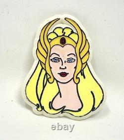 SUPER RARE Vintage 80's Mattel / H. Eldon SHE-RA Princess Of Power Plastic Pin