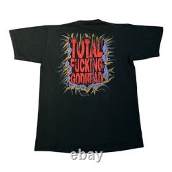 SUPER RARE Vintage 80s Soundgarden Screaming Live Godzilla Tee 100% Authentic L